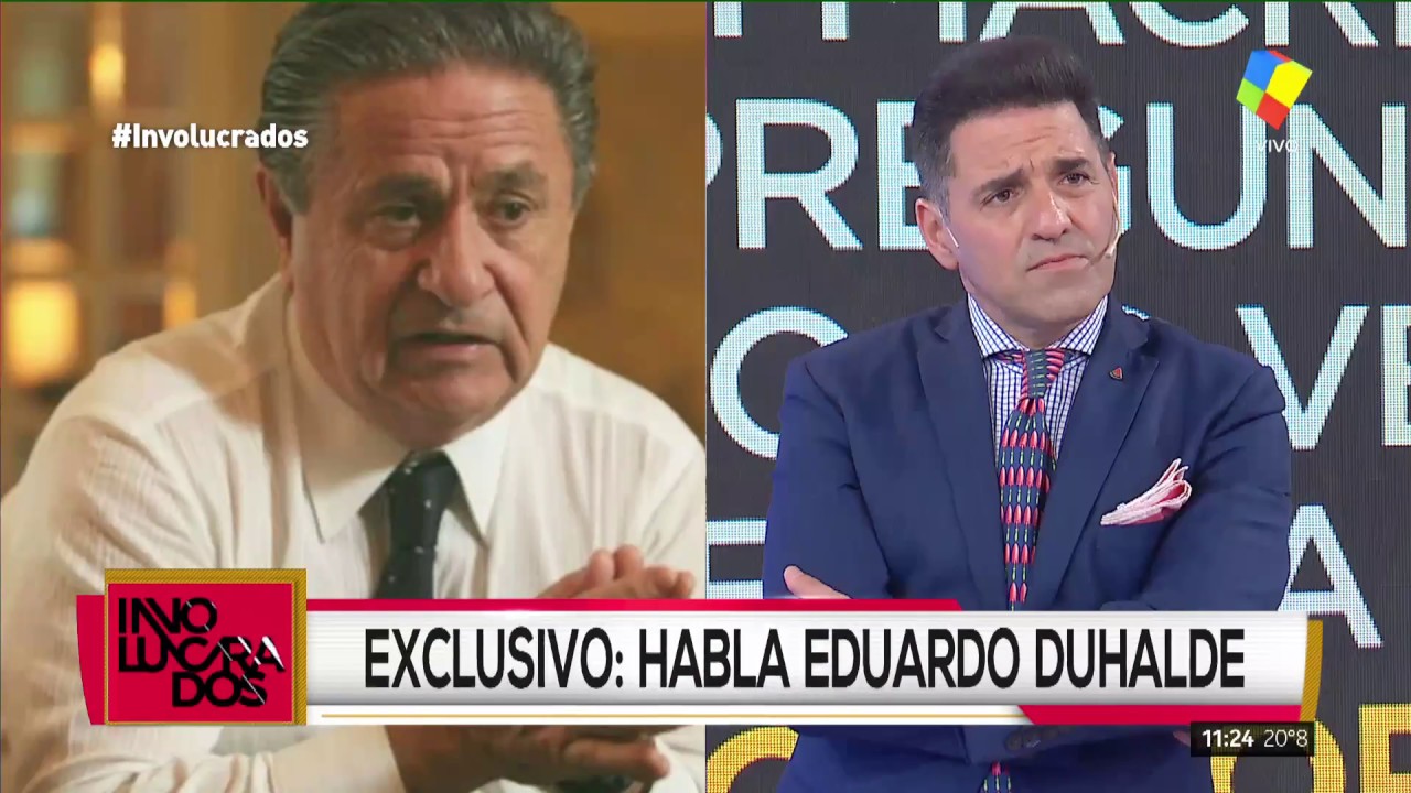 Eduardo Duhalde: “La situación es parecida a la del 2001