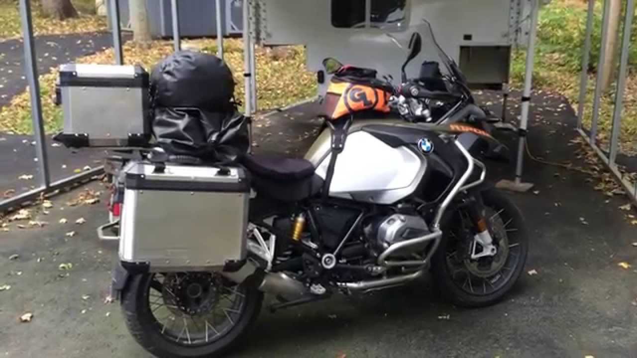 BMW R1200GSA load out
