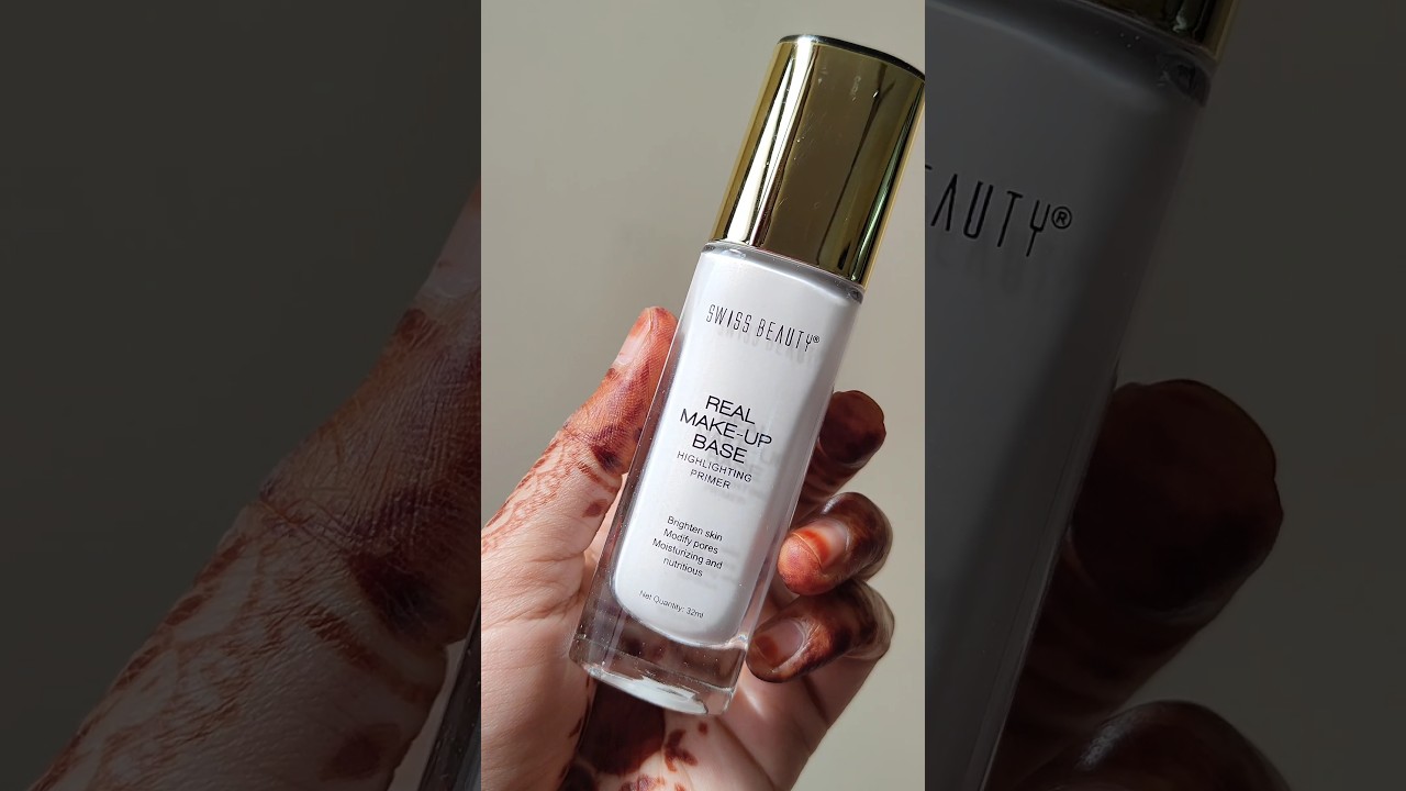 Swiss Beauty Real Makeup Base Highlighting ✨ Primer - Natural-Tint (30 ml) 