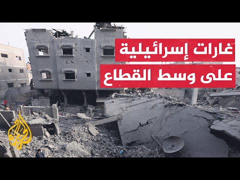 جيش الاحتلال يستهدف منزلا في النصيرات وسط قطاع غزة