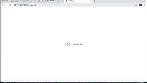 laravel 8 crud application