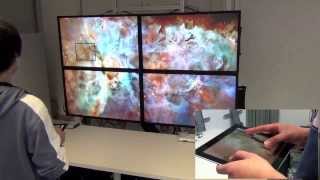 Tablet Interaction Techniques for Viewport Navigation on Large Displays