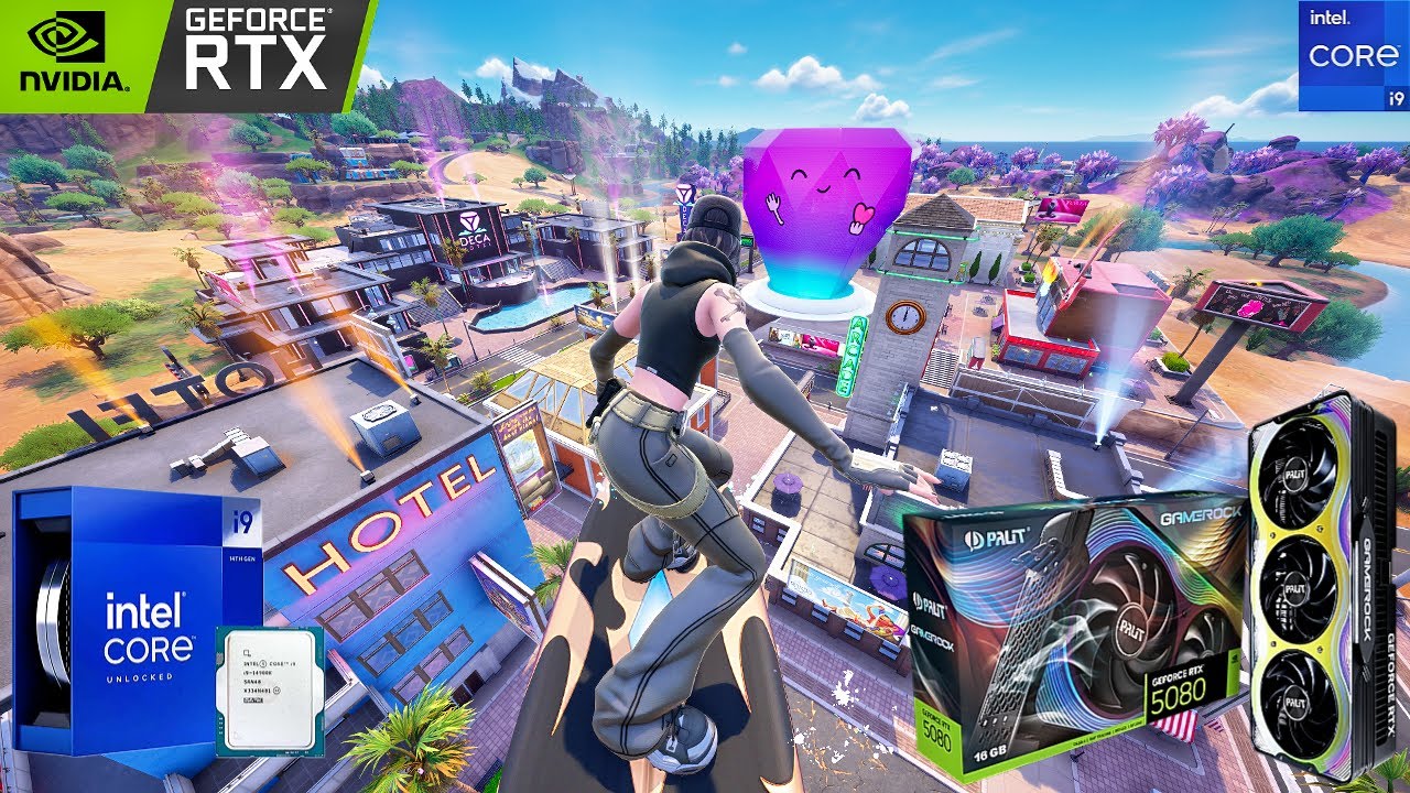 RTX5080 ✙ i9 14900K｜Fortnite Chapter7 Season1 Battle Royale｜Performance Mode