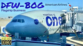 |TRIP REPORT| American Airlines Boeing 777-200 | Dallas - Bogotá | Increíble Servicio a Bordo |HD|