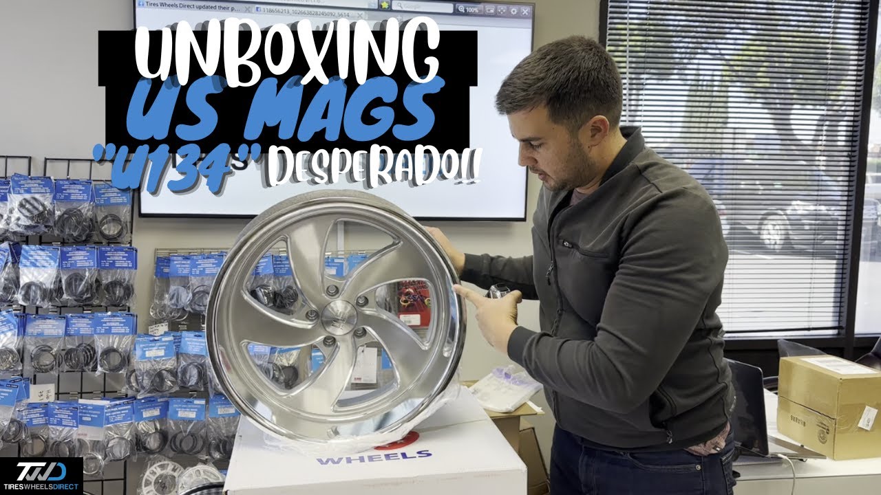 Let's UNBOX these US MAGS Wheels style U134 "Desperado" Part
