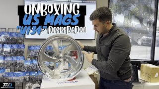 Let's UNBOX these US MAGS Wheels style U134 "Desperado" Part#U134208061+01 Rear Part#U134209561+01