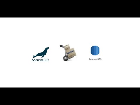 AWS hands-on |  Create a MariaDB Database in RDS and migrate existing MariaDB to RDS