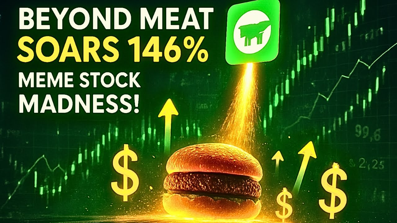 Beyond Meat взлетает на 146%: безумие на рынке мемов возвращается после сделки с Walmart!»
