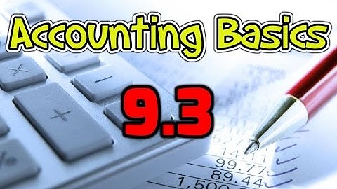 Accounting Basics 9.3: Cash Flow Statement - Analysis