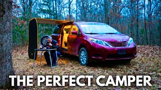Why The Minivan Is The Ultimate Solo Camper Heavy Rain