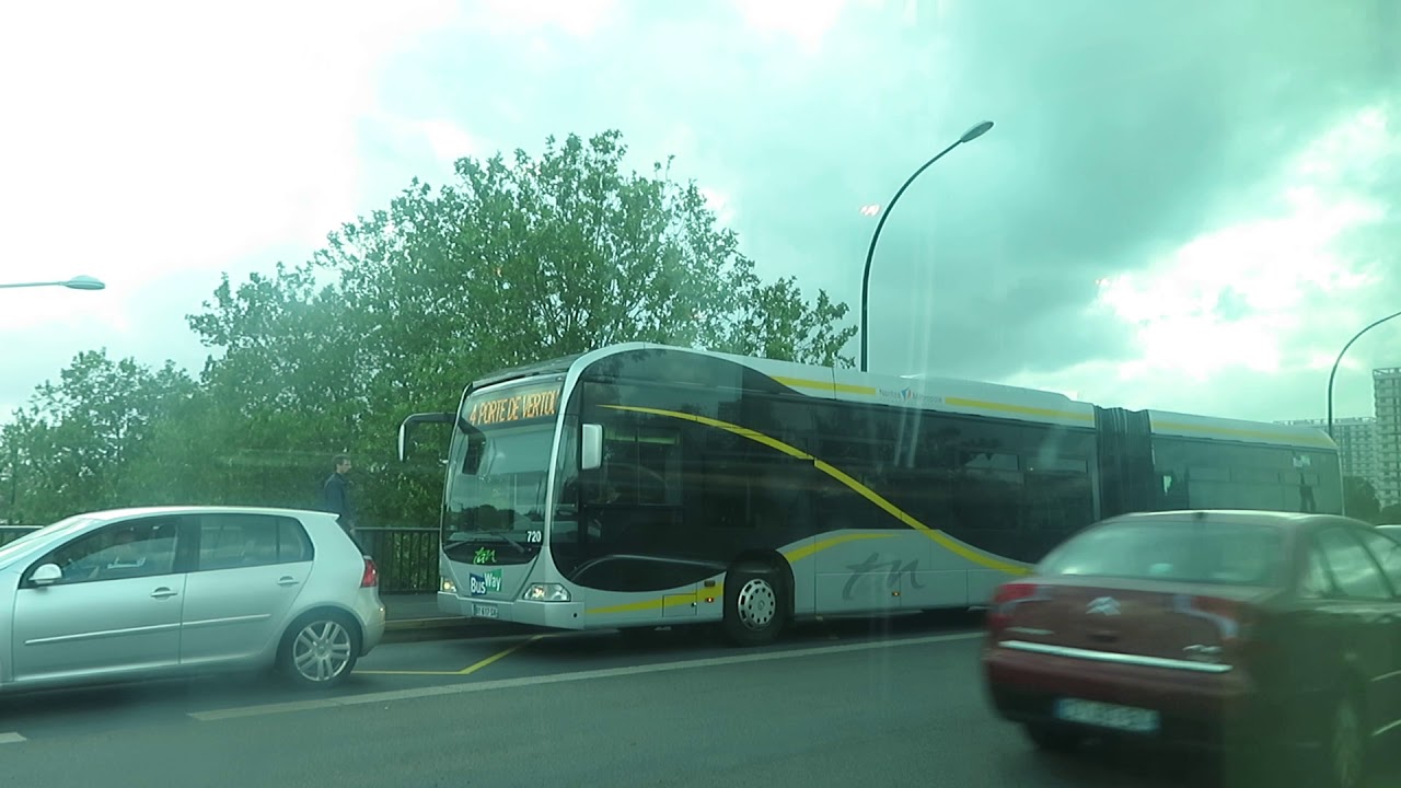 Mercedes-Benz O530 Citaro G Mk1 CNG ZF BHNS #719 | BusWay Ligne 4 | Réseau TAN de Nantes