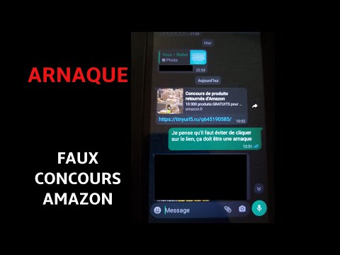 ATTENTION : ARNAQUE CONCOURS AMAZON ( SUIVEZ-JUSQU'AU BOUT)