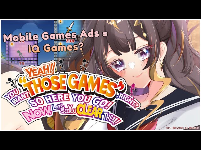 【YEAH! YOU WANT "THOSE GAMES," RIGHT? SO HERE YOU GO! NOW, LET'S SEE YOU CLEAR THEM!】【Anya Melfissa】のサムネイル