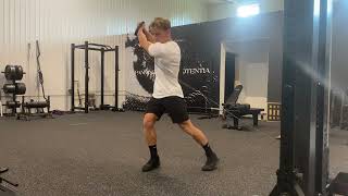 Explosive Low to High Cable Chop