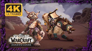 UNLOCKING VULPERA CHAIN QUEST | WOW SHADOWLANDS 4K UHD Gameplay Walkthrough PRE-PATCH