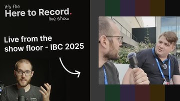 🔴 IBC 2025 - Live from the show floor // H2R Live with Jonas