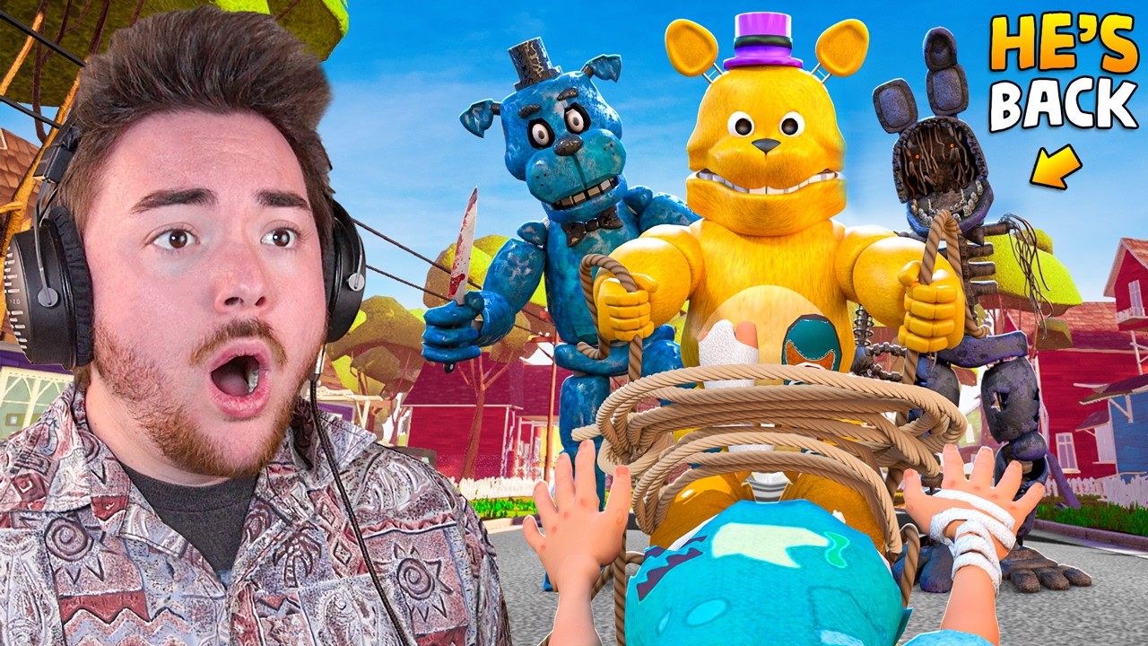 FAST FREDBEAR but he BROUGH EVERYONE TO HELP…