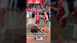 Stolen Shot! Caitlin Clark Under Pressure ๐ฅ๐ #caitlinclark #basketball #wnba