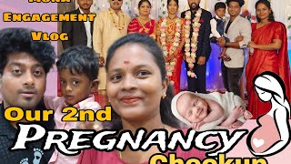 Our 2nd Baby Pregnancy Checkup 😍 | VBAC | Mona Engagement Vlog | Bharya Vlogs