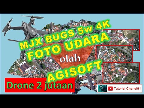 Mengolah Foto udara Drone 2 jutaan di Agisoft - YouTube
