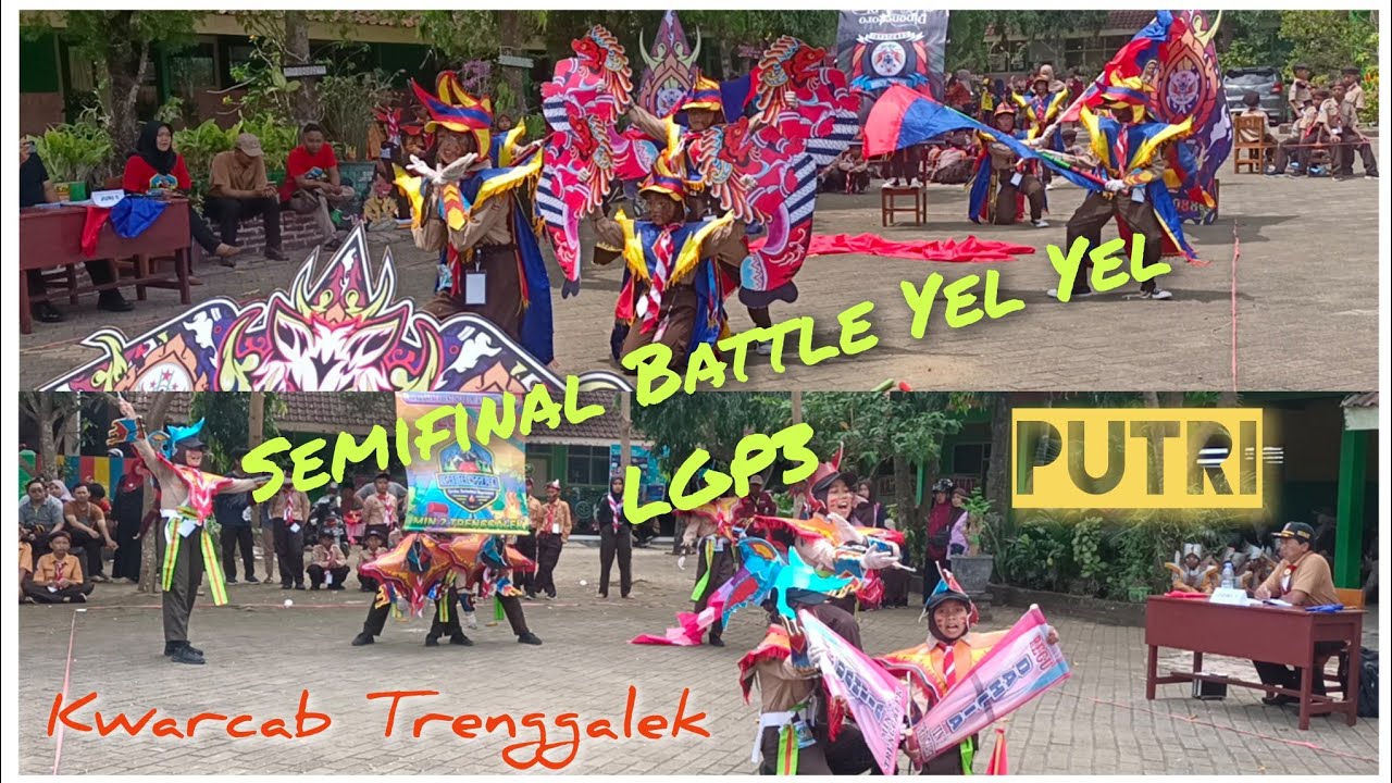 Semifinal Battle Yel Yel Putri SDIT Al Azhaar vs MIN 2 Trenggalek #lgp3