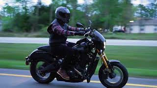Riding Buell Motorcycle's Super Crusier Prototype