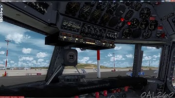 PMDG DC6 Engine Startup