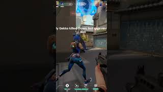 First ACE..... Skill or Luck 😜🤧? #valorantclips #valorent