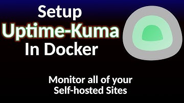 Monitor your Self Hosted sites with Uptime-Kuma. Notifications, dashboard, all at your fingertips.