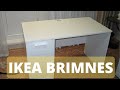 Сборка письменного стола ИКЕА БРИМНЭС / IKEA BRIMNES desk assembly