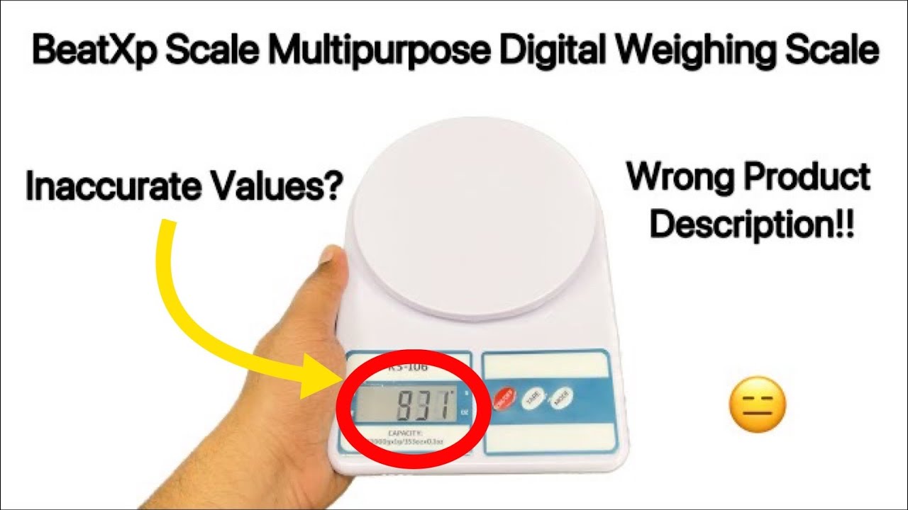 Don’t Buy BeatXP Scale Multipurpose Portable Electronic Digital Weighing Scale Detailed Review