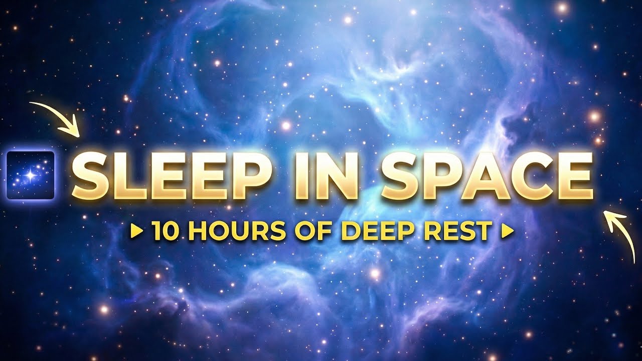 Deep Space Sleep Journey 🌌 Ultra-Slow Cosmic Ambient Music (8K) - YouTube