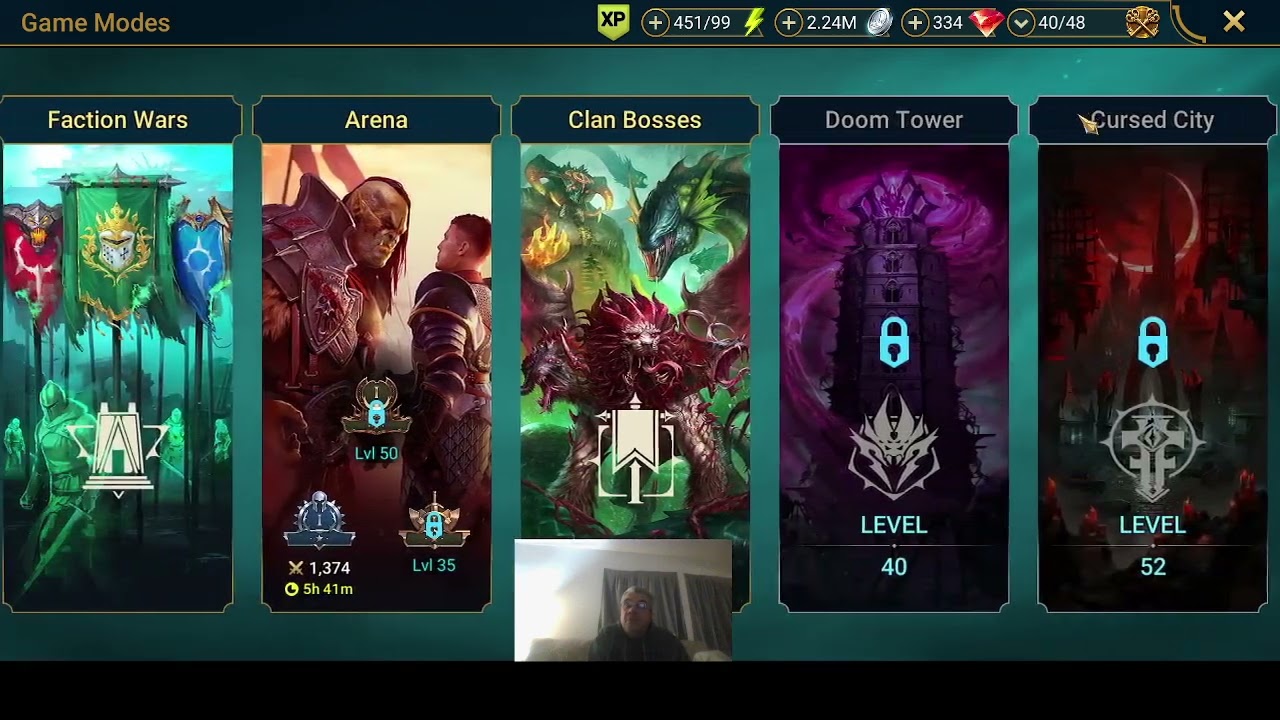 Raid Shadow Legends F2P Account 2026 Day 5: Working on Making My First Rank 6 Champion