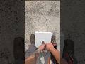 Making a 1 1/4” hole with 1” step bit #oakleymeta #electrician #diy #ibew #custom #viral #pov
