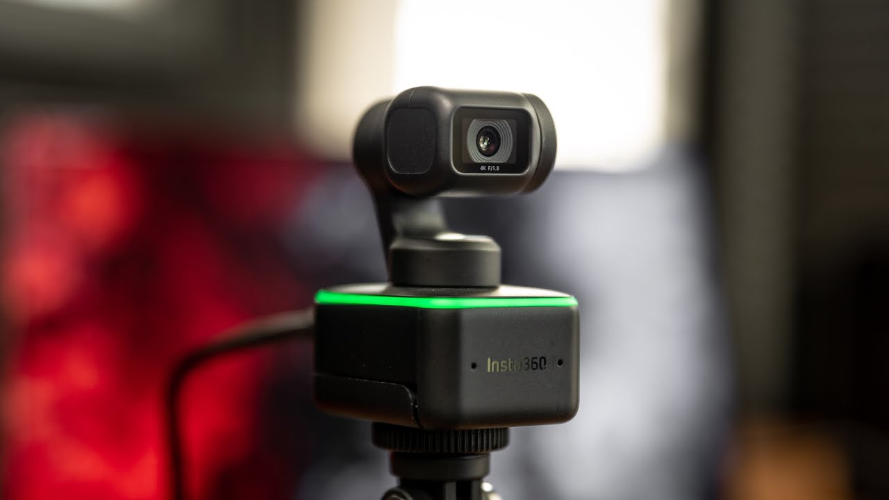 A Webcam gimbal?! | Insta360 Link Webcam Quick Review