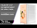 Vídeo: CAJA DE LUZ DESMONTABLE EASY CLICK LED | UNA CARA