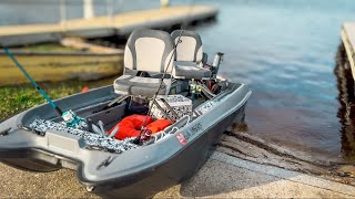 The Best Value Mini Fishing Boat  Pond Prowler, Quest Angler REVIEW