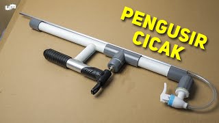 CARA MEMBUAT TEMBAK MINI DARI PVC UNTUK MENGUSIR CICAK !