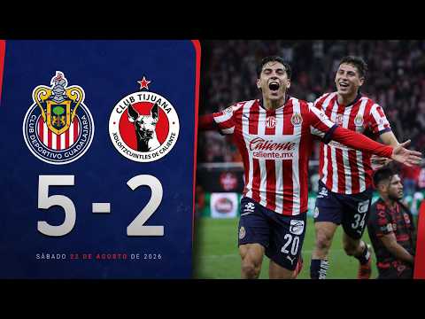 🔴CHIVAS vs TIJUANA (EN VIVO) ⚽LIGA MX - JORNADA 5 | SECTA DEPORTIVA