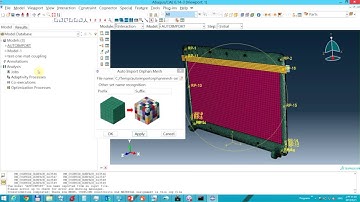 Automatically import orphan mesh to Abaqus/CAE- one inp