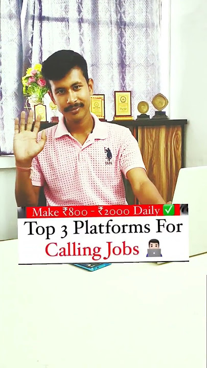Top 3 Platforms for Remote Calling Jobs | best part time jobs
