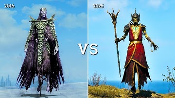 Creatures Comparison - Skyrim Remastered VS Oblivion Remastered