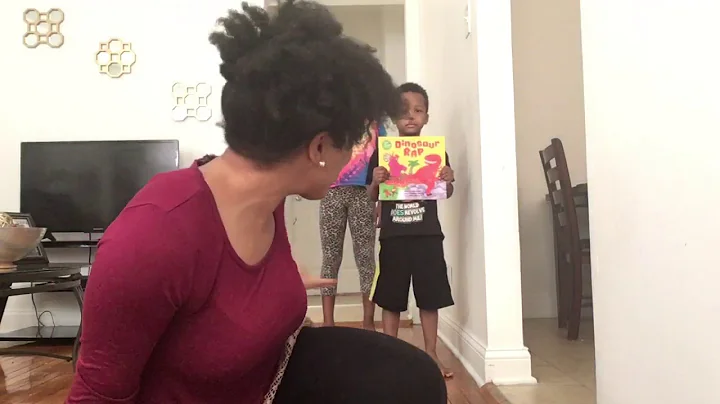 Ms. Jeanette Dancing to Dinosaur RAP