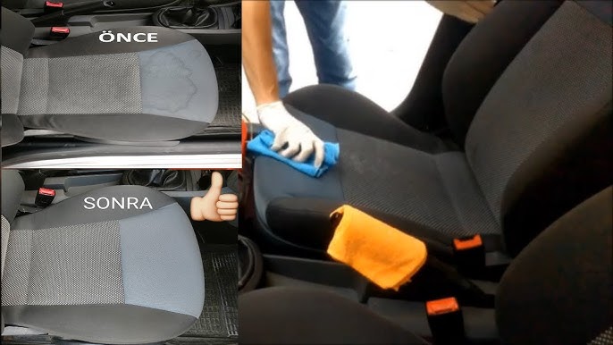 Araç Koltuk Döşemesi Lekesi Temizleme 2.Video Cif ile Temizlik - YouTube