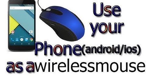 Turn Your Phone Into A Wireless Mouse & Keyboard For Your Computer(Urdu/Hindi)