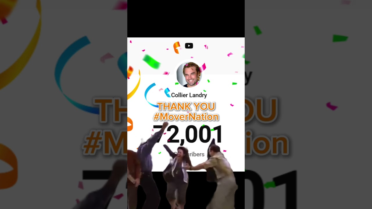 72,001 & Counting!!! Thank you #MoverNation!