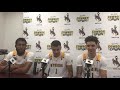 Wyoming players -- Dixie State postgame