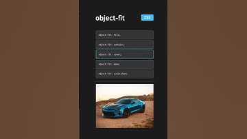 Object-fit property CSS     #html #css #coding #developer #frontend