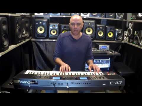 רומבה אמור אמור פתיחה Roland E A7 בצלאל גלעדי 