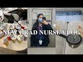 MY FIRST DAY AS A NEW GRAD PEDS RN | pediatric heme/onc/nephro, debriefs, feelings